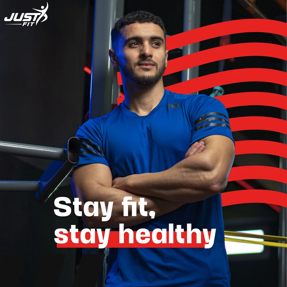 JustFit training and community social artwork