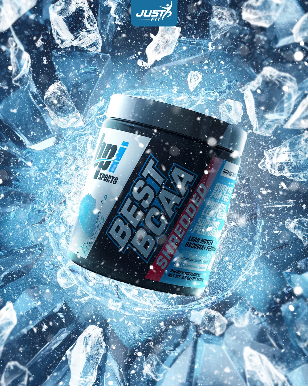 JustFit — Product in focus. Artwork 1